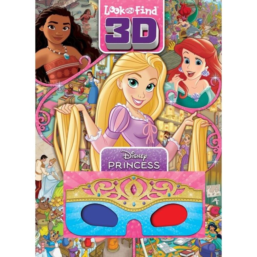Disney Princess: Look and Find 3D -- Pi Kids